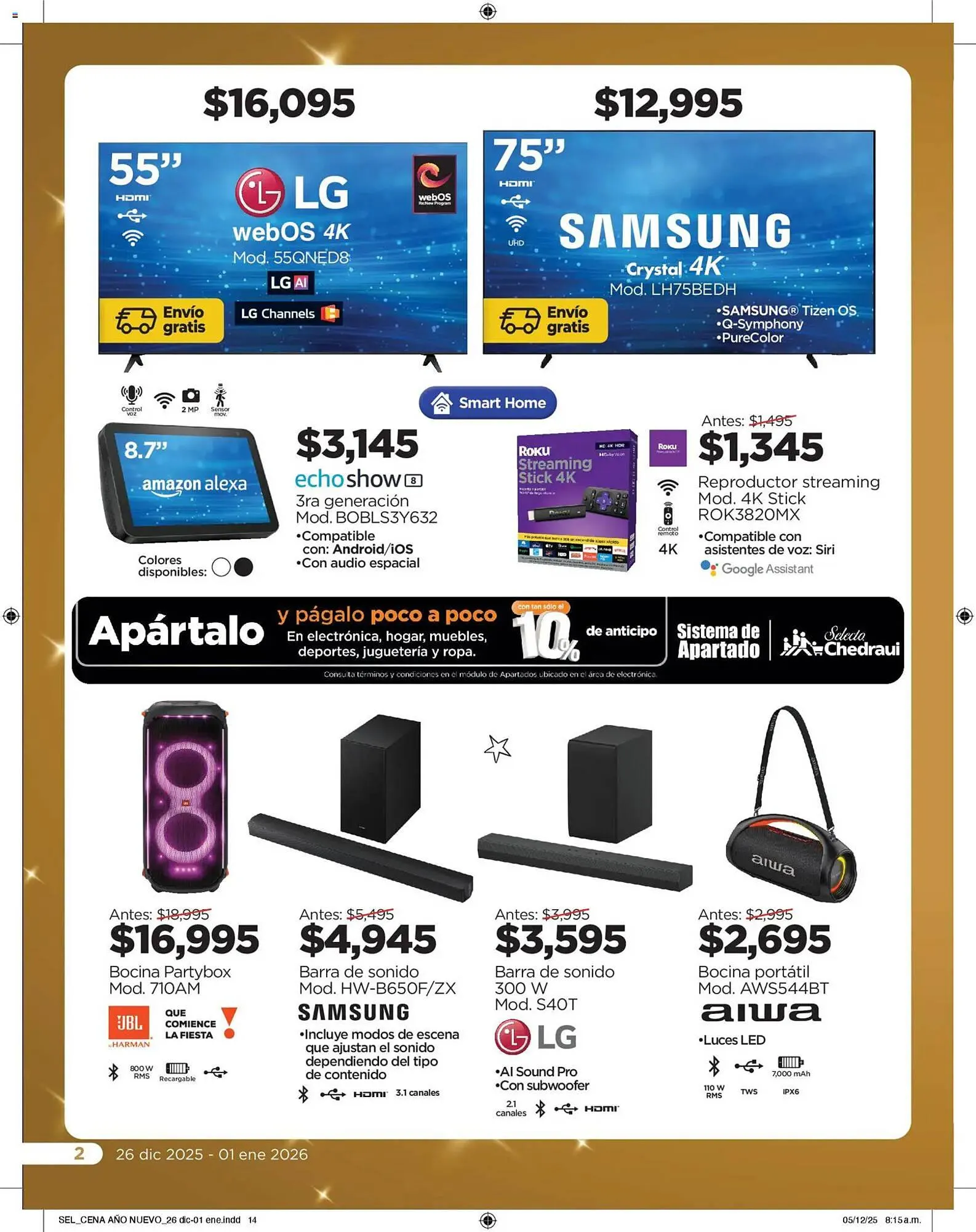 Catálogo de Folleto Chedraui 27 de diciembre al 1 de enero 2026 - Pagina 15