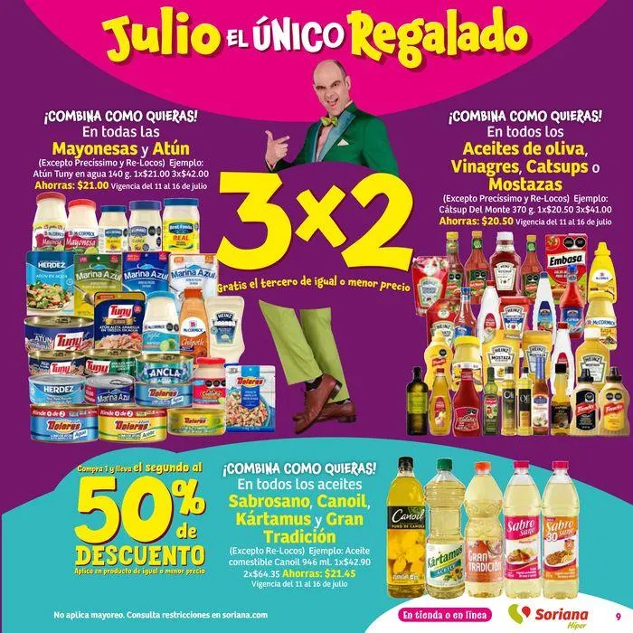 Catálogo de Julio Regalado Híper 12 de julio al 17 de julio 2024 - Pagina 9