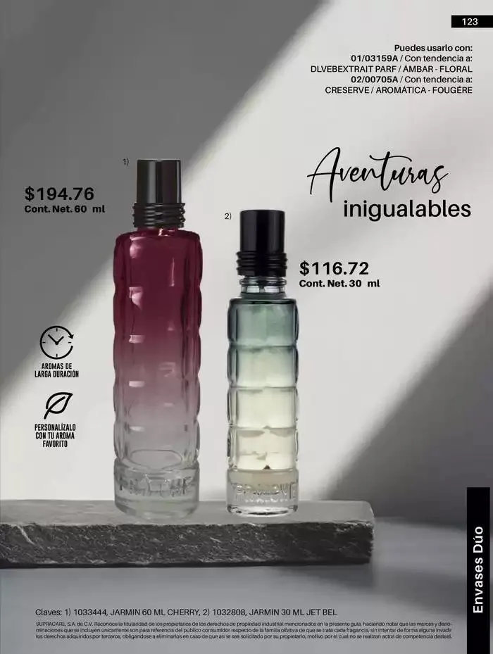 Catálogo de Catálogo 2025 3 de abril al 31 de diciembre 2025 - Pagina 123