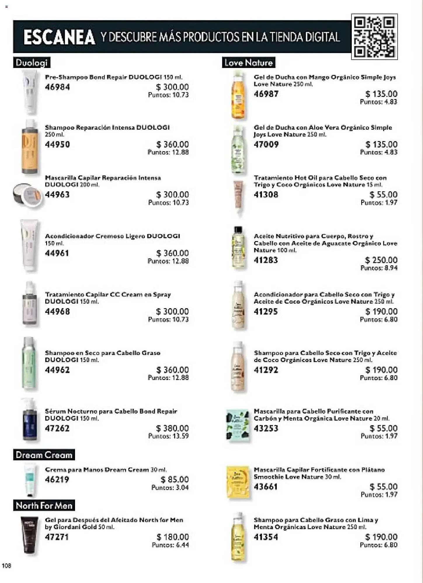 Catálogo de Catálogo Oriflame 7 de marzo al 28 de marzo 2026 - Pagina 108