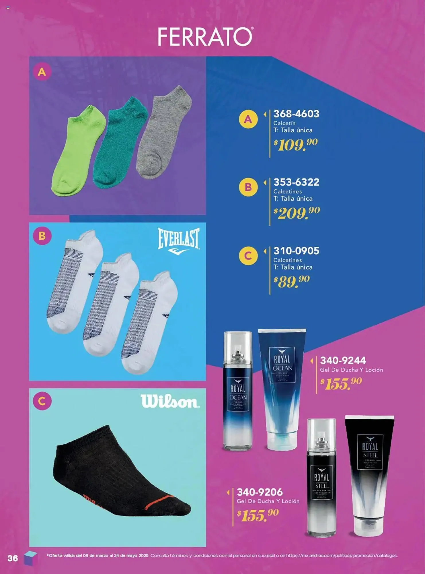 Catálogo de Catálogo Andrea 9 de marzo al 24 de mayo 2025 - Pagina 36