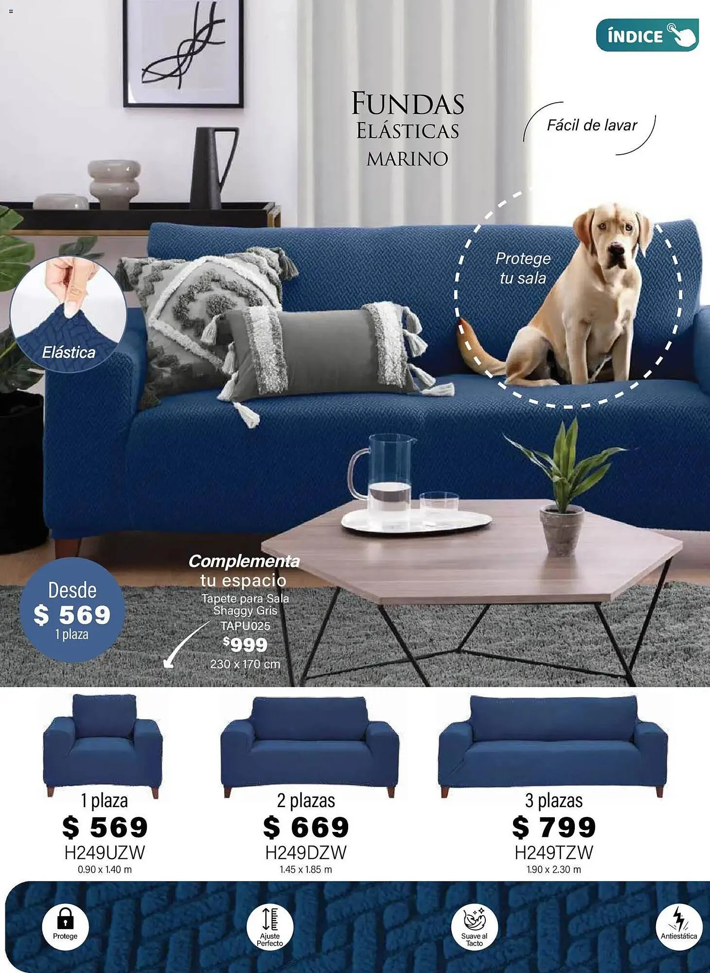 Catálogo de Catálogo Colchas Concord 1 de noviembre al 1 de febrero 2026 - Pagina 242