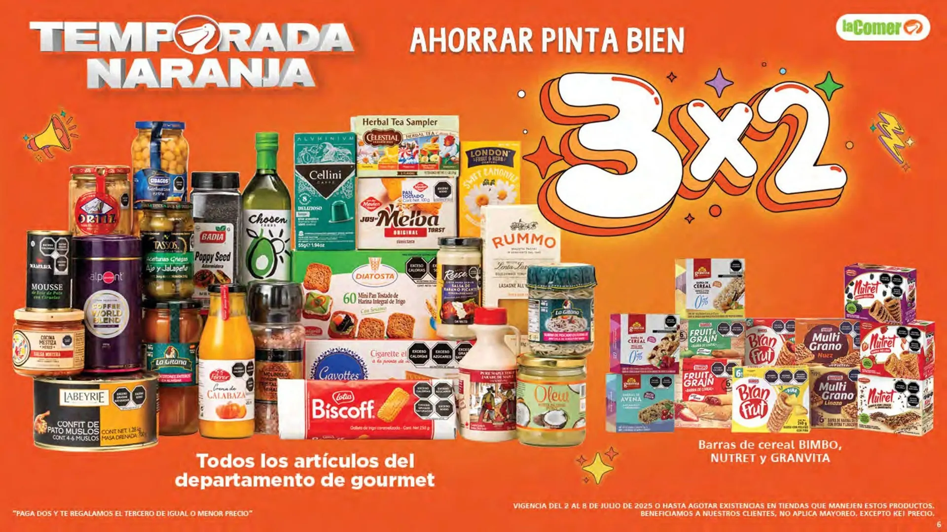 Catálogo de Catálogo La Comer 2 de julio al 8 de julio 2025 - Pagina 6
