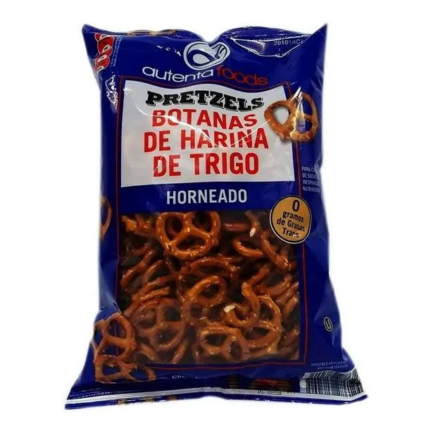 Pretzels Autenta Foods horneados 300 g