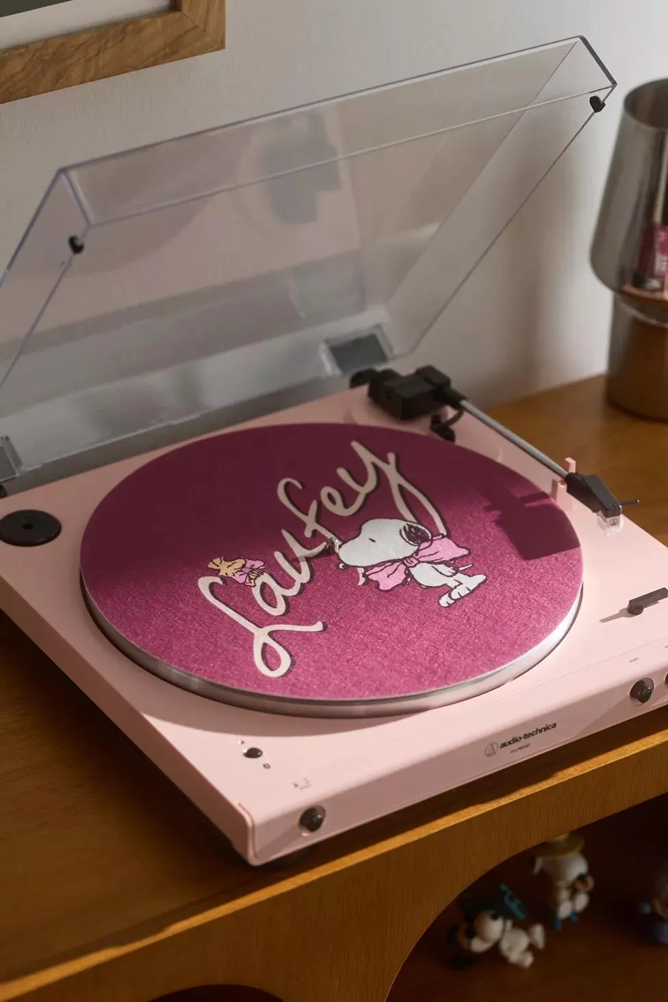 Laufey X Peanuts Snoopy & Woodstock Turntable Slipmat