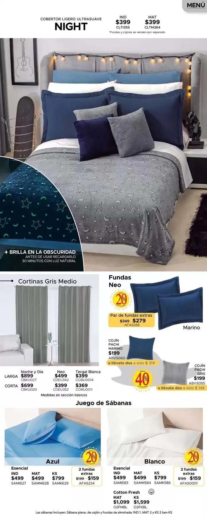 Catálogo de Ofertas Colchas Concord 4 de marzo al 31 de marzo 2025 - Pagina 428