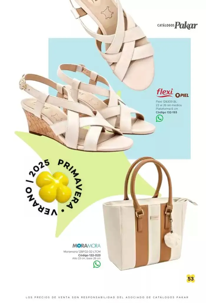 Catálogo de Pakar Sandalia 31 de enero al 31 de mayo 2025 - Pagina 53