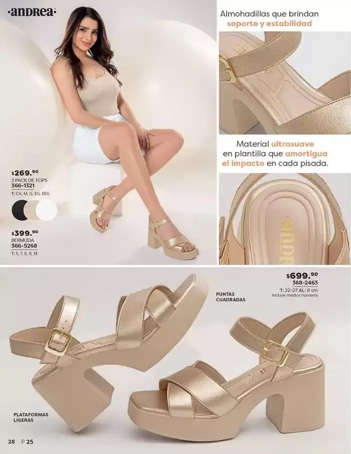 Catálogo de ANDREA | CALZADO DAMA 26 de enero al 24 de mayo 2025 - Pagina 28
