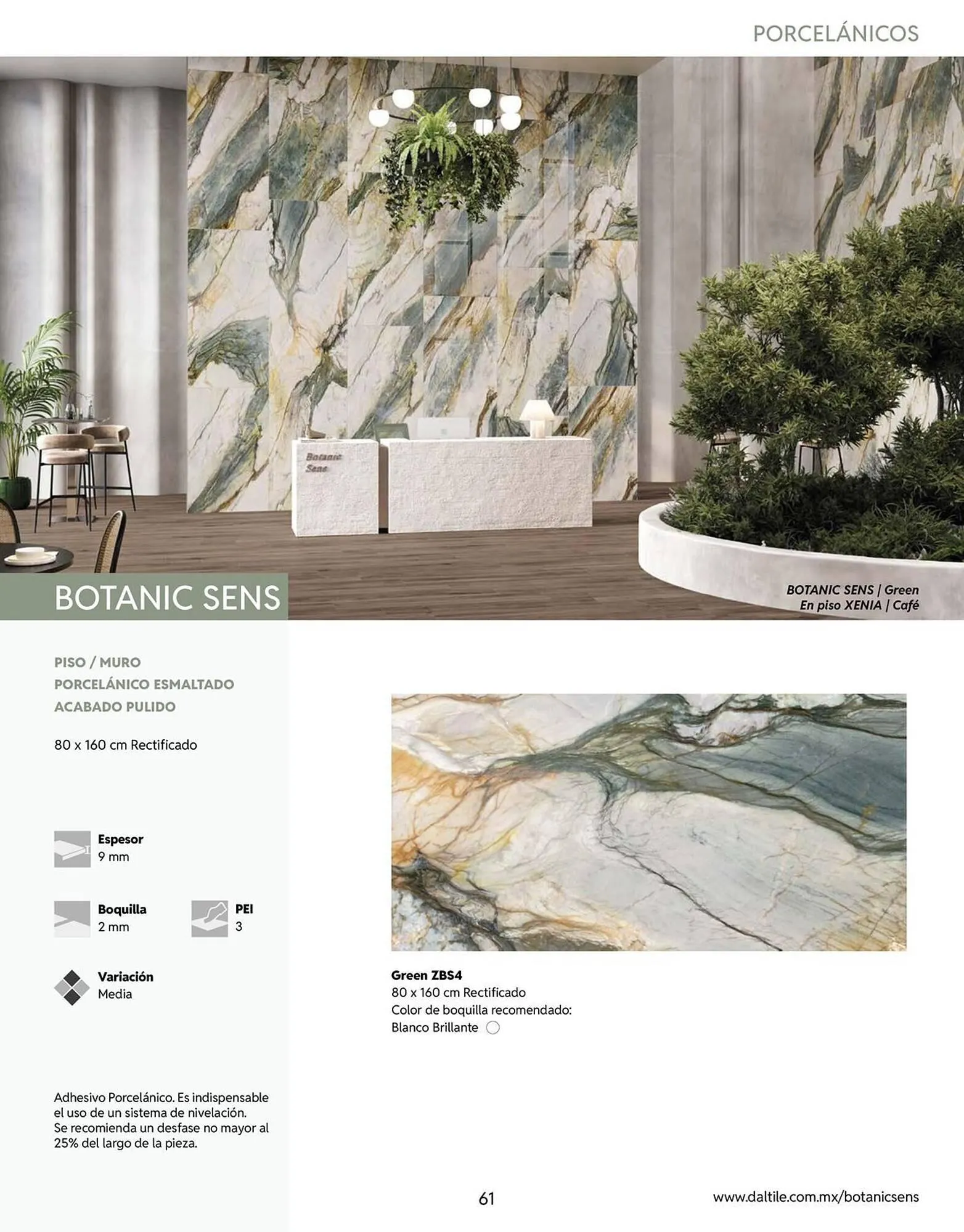 Catálogo de Catálogo Daltile 13 de enero al 31 de diciembre 2026 - Pagina 61