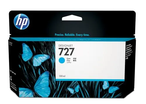 Cartucho Hp 727 Cian P/Designjet 130 Ml B3P19A