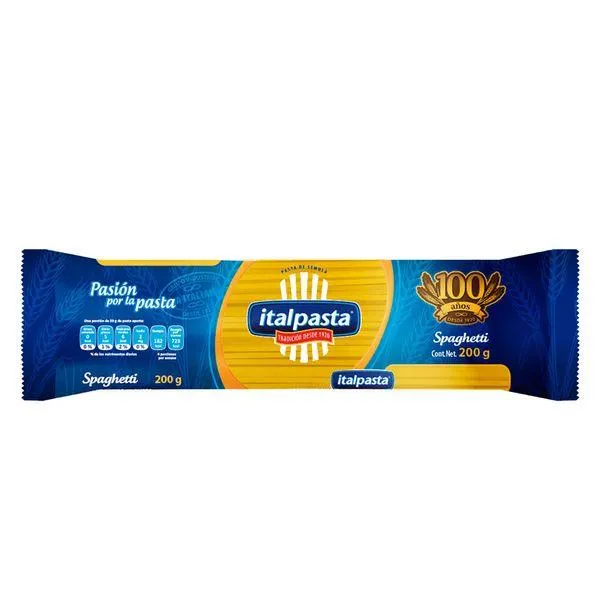 Italpasta pasta spaghetti 200 g