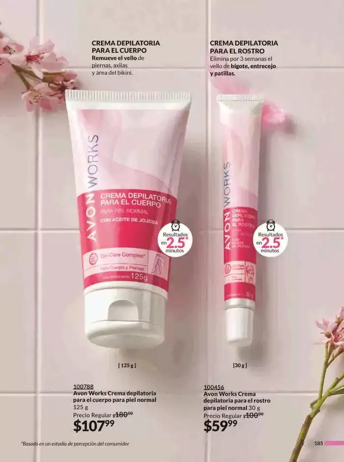 Catálogo de Avon COSMÉTICOS C2 3 de enero al 3 de febrero 2025 - Pagina 185