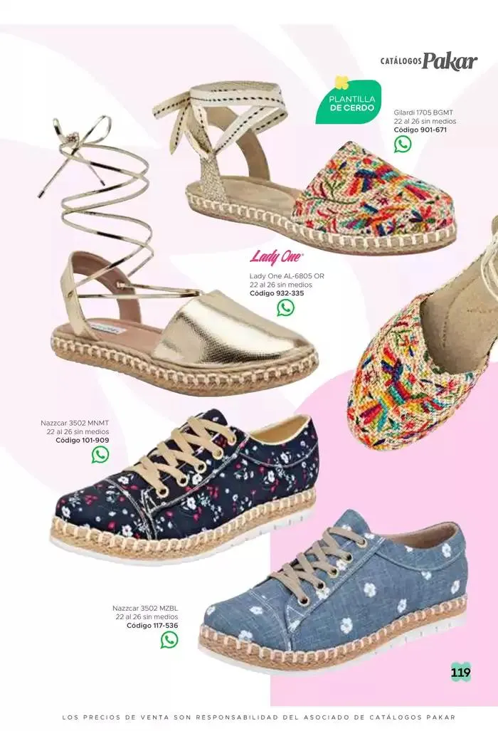 Catálogo de Pakar Mujer 31 de enero al 31 de agosto 2025 - Pagina 119