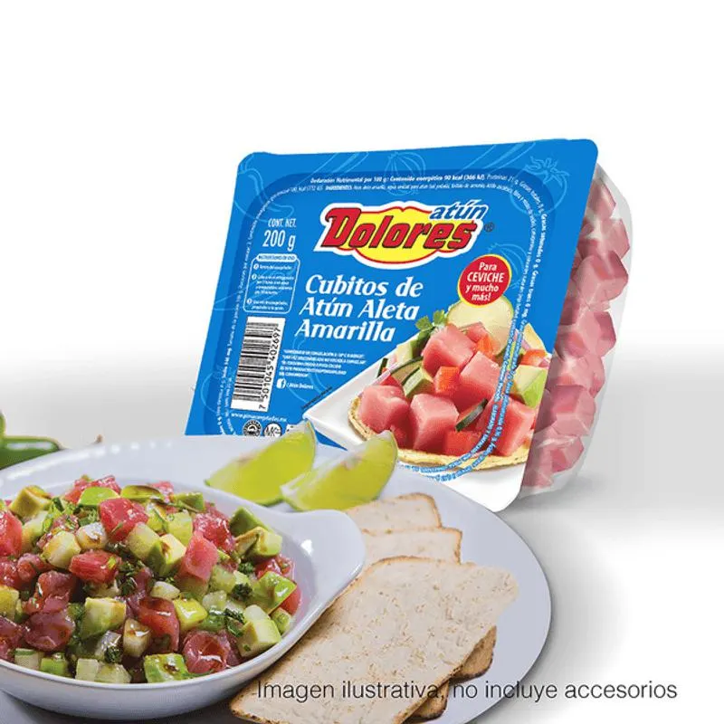 Dolores Cubo Cevichero de Atún Rojo Dolores 200 g