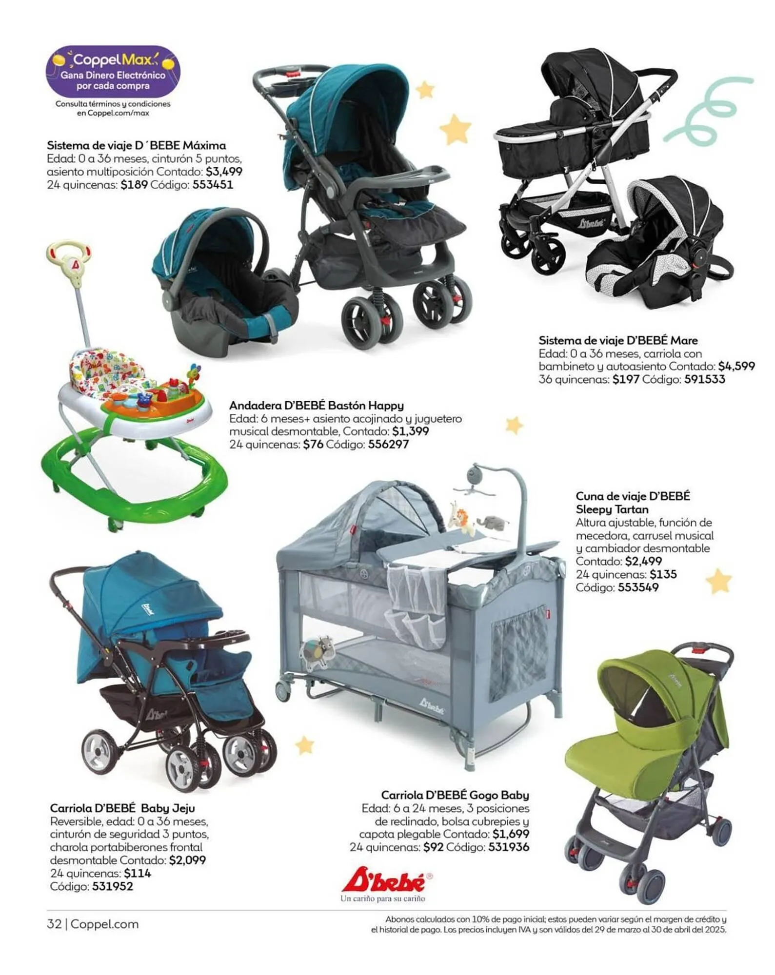 Catálogo de Catálogo Coppel 31 de marzo al 30 de abril 2025 - Pagina 32