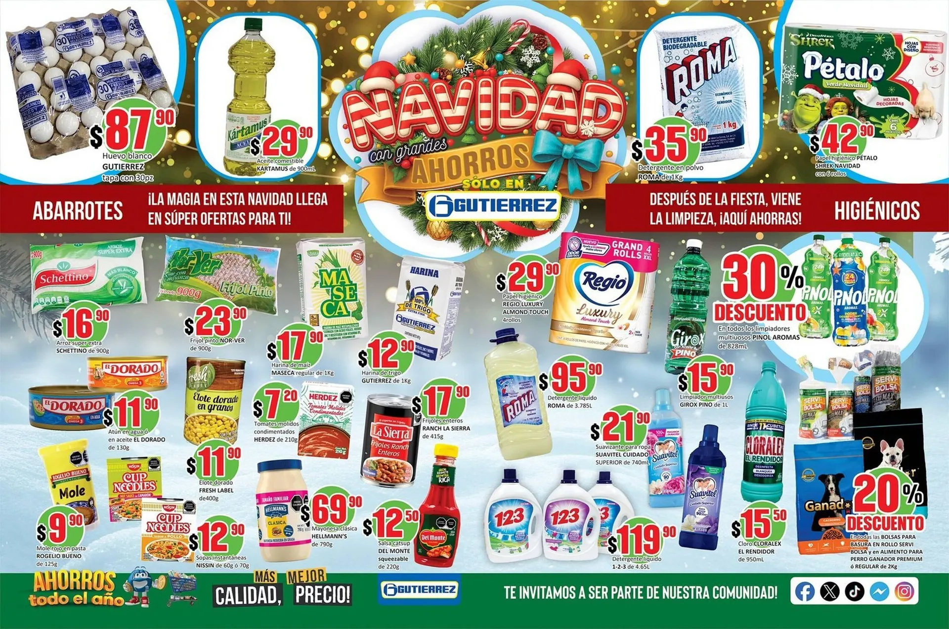 Folleto Super Gutiérrez - 1