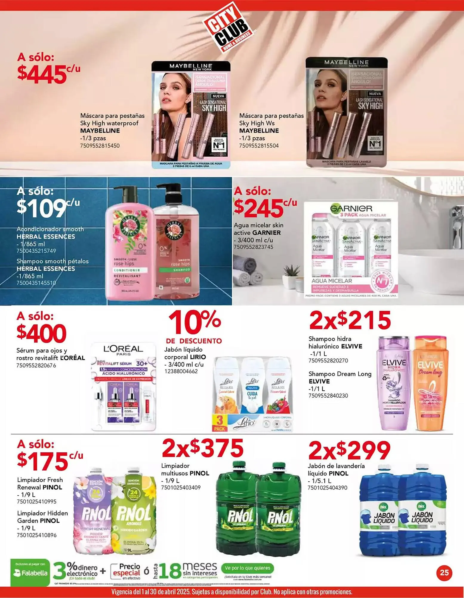 Catálogo de Catálogo City Club 1 de abril al 30 de abril 2025 - Pagina 25