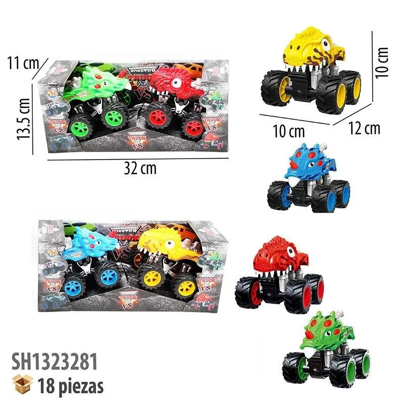 CAMIONETA DINOSAURIO FRICCION