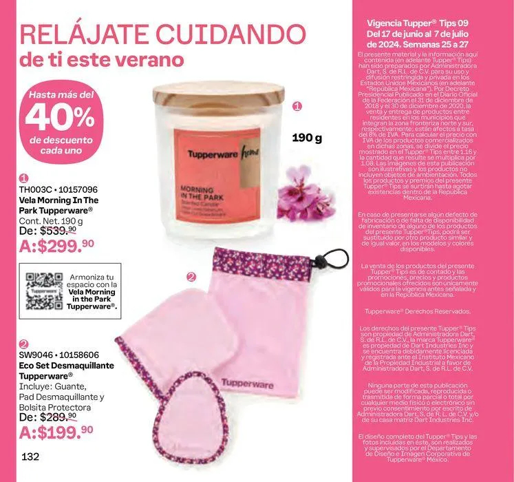 Catálogo de Tupper Tips 09 19 de junio al 7 de julio 2024 - Pagina 132