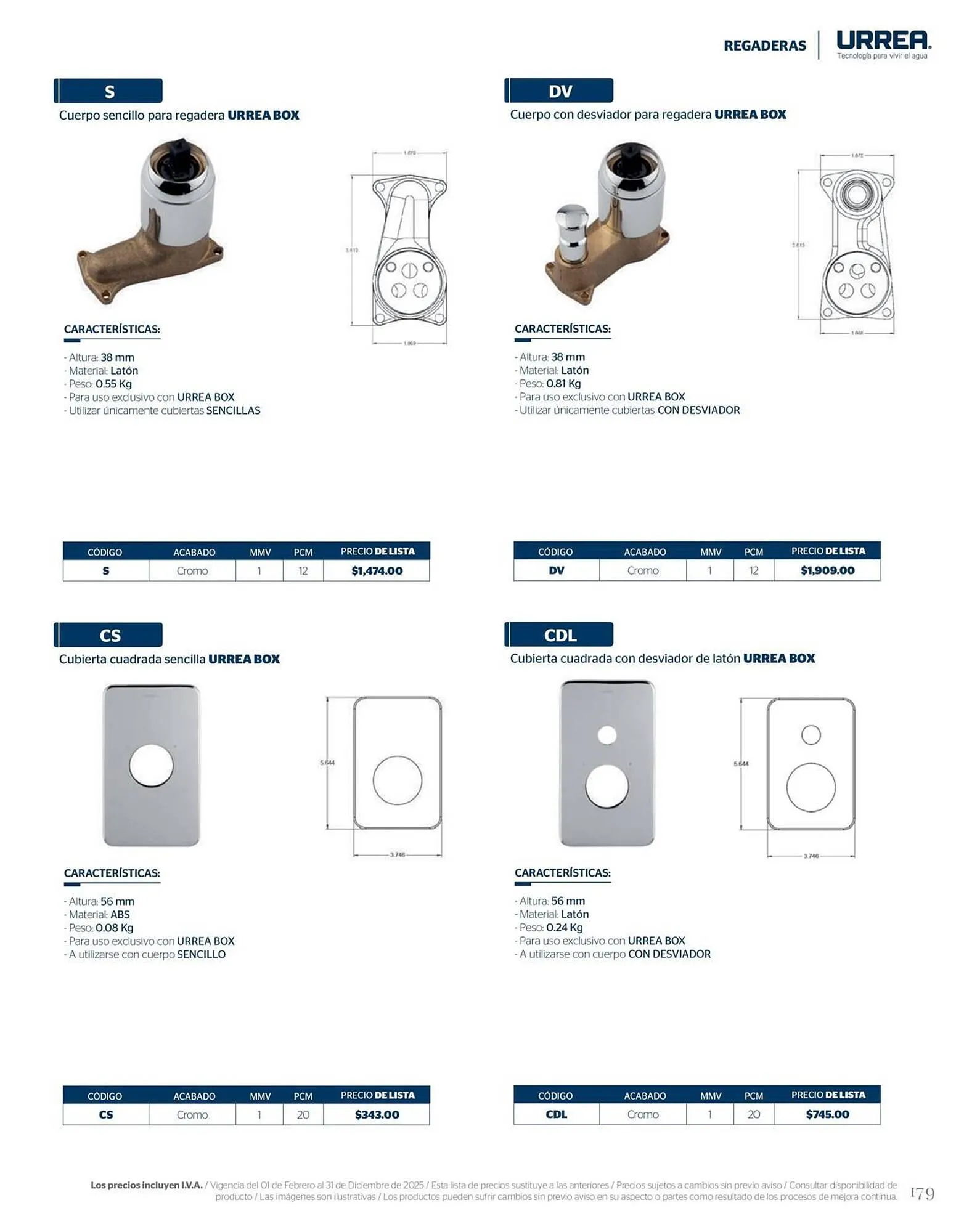 Catálogo de Catálogo Urrea 28 de febrero al 28 de febrero 2026 - Pagina 185
