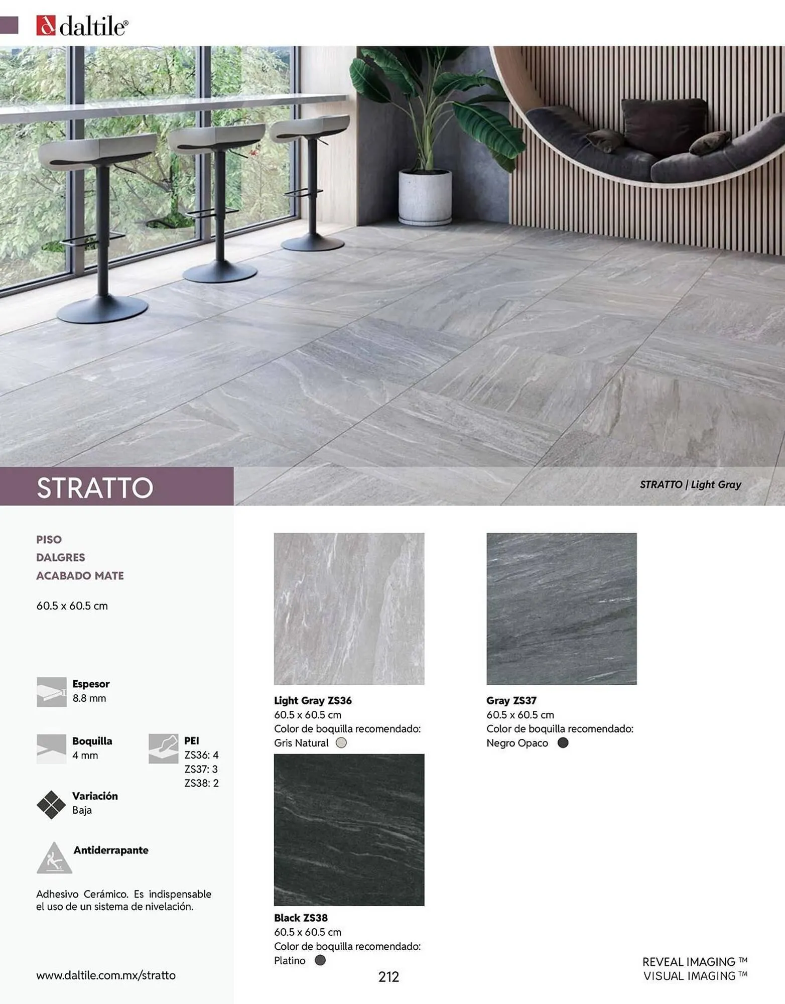 Catálogo de Catálogo Daltile 13 de enero al 31 de diciembre 2026 - Pagina 212