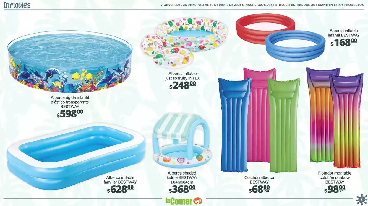 Catálogo de La Comer Vacaciones 28 de marzo al 10 de abril 2025 - Pagina 3