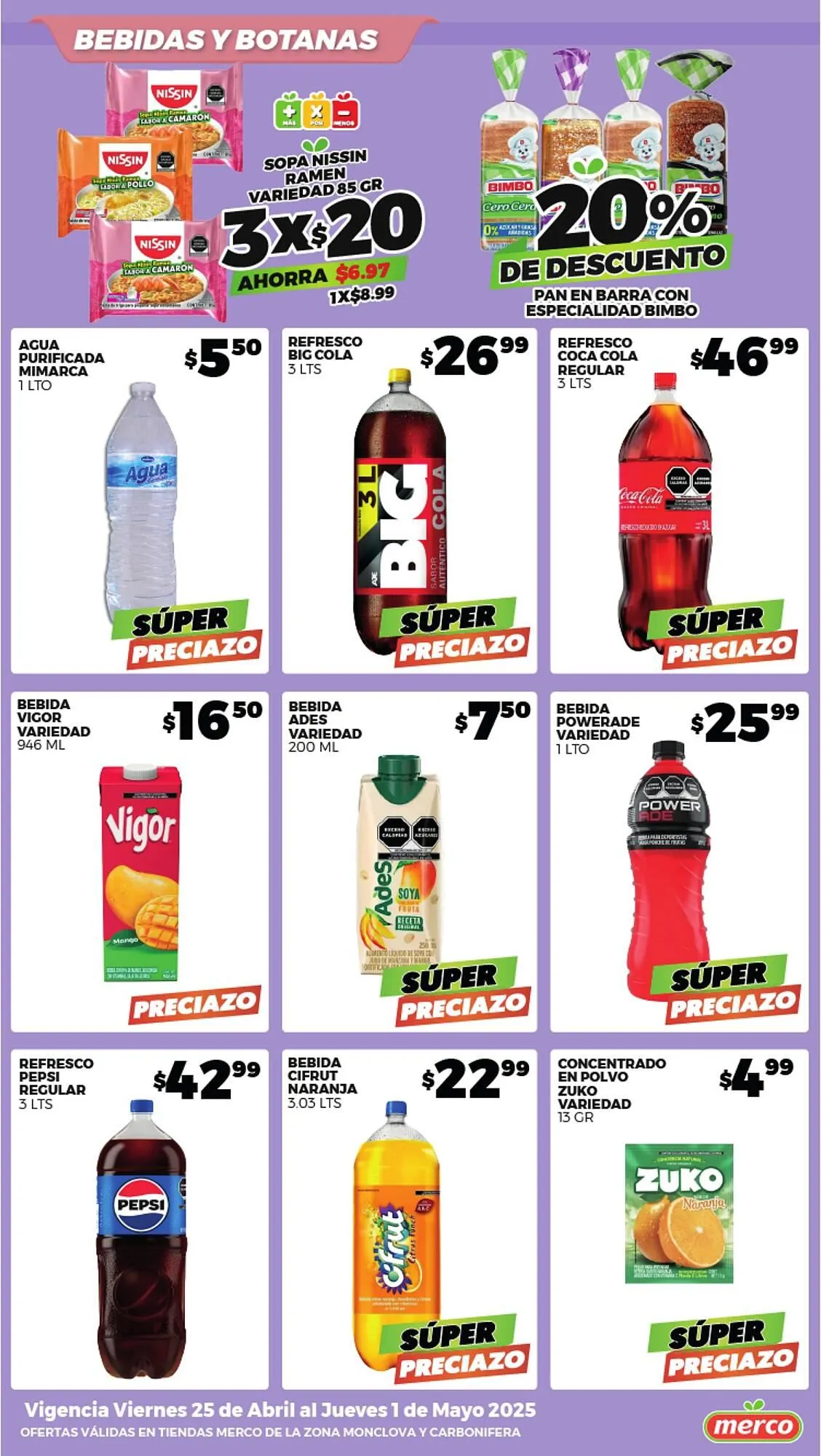 Catálogo de Catálogo Merco 25 de abril al 1 de mayo 2025 - Pagina 10