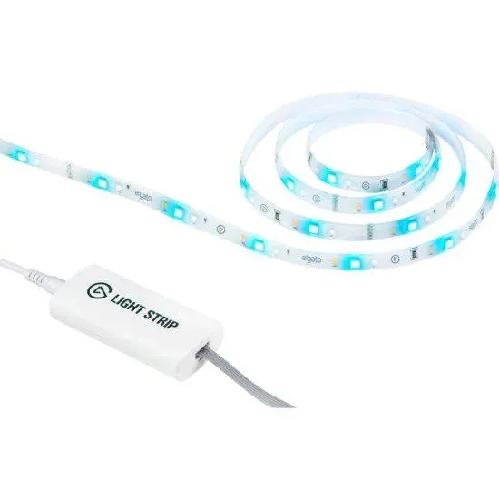 Tira LED Elgato Light Strip RGB Blanco, 10LAA9901