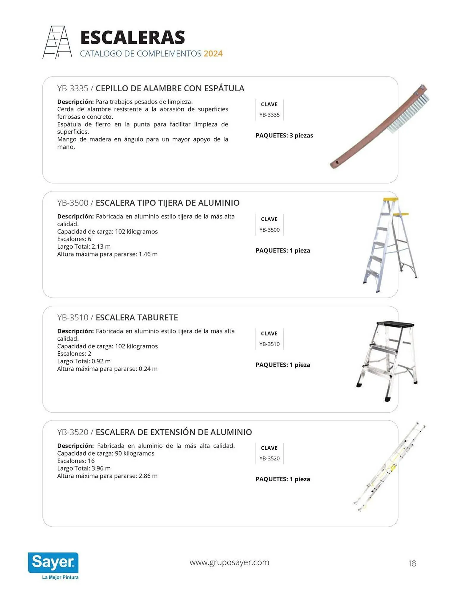 Catálogo de Catálogo Sayer 3 de enero al 31 de diciembre 2024 - Pagina 16