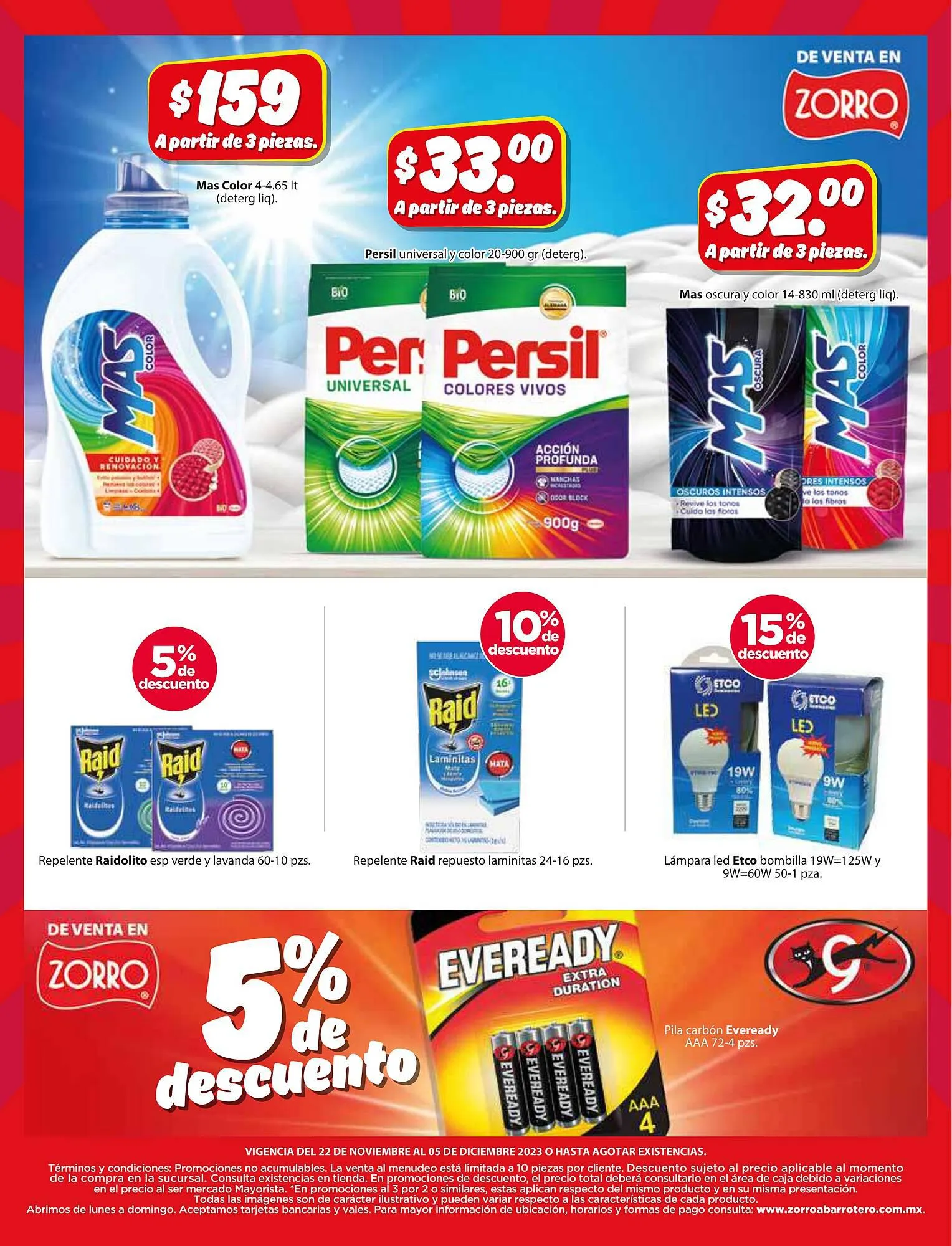 Catálogo de Catálogo Zorro - Buen Fin 23 de noviembre al 5 de diciembre 2023 - Pagina 7