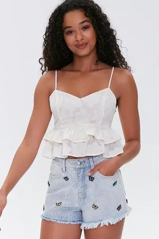 SHORT MEZCLILLA MARIPOSAS BORDANAS