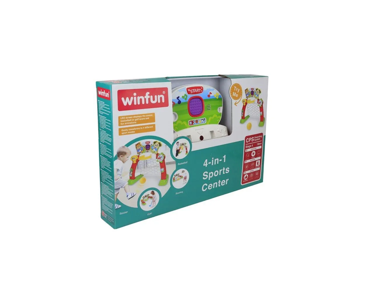 Centro de Entretenimiento 4 en 1