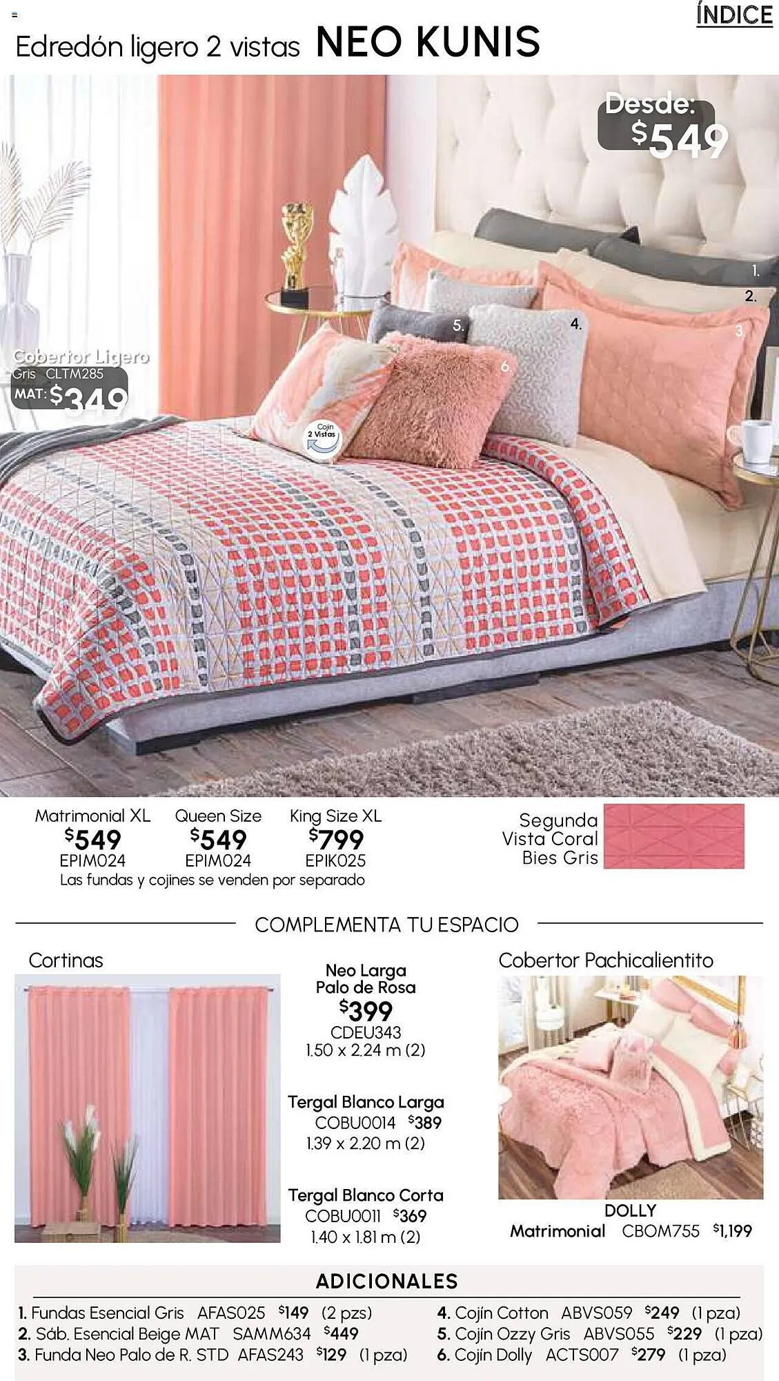 Catálogo de Catálogo Colchas Concord 13 de julio al 20 de julio 2023 - Pagina 21
