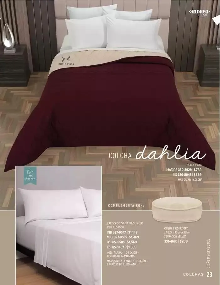 Catálogo de ANDREA - ANDREA HOME 26 de agosto al 25 de enero 2025 - Pagina 51