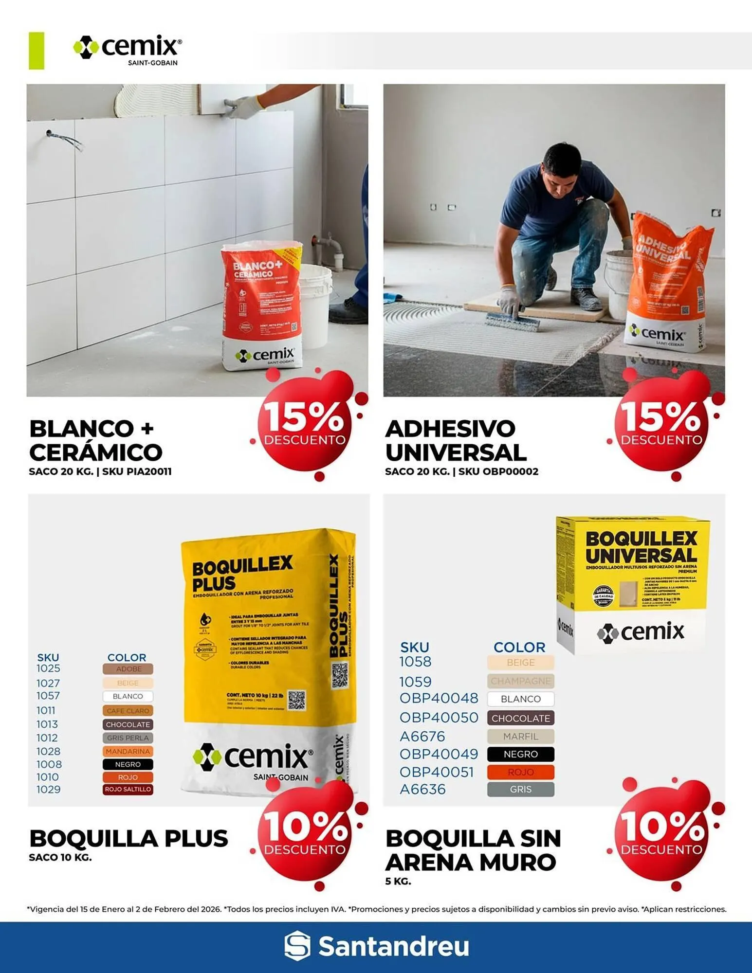 Catálogo de Catálogo Santandreu 15 de enero al 2 de febrero 2026 - Pagina 63