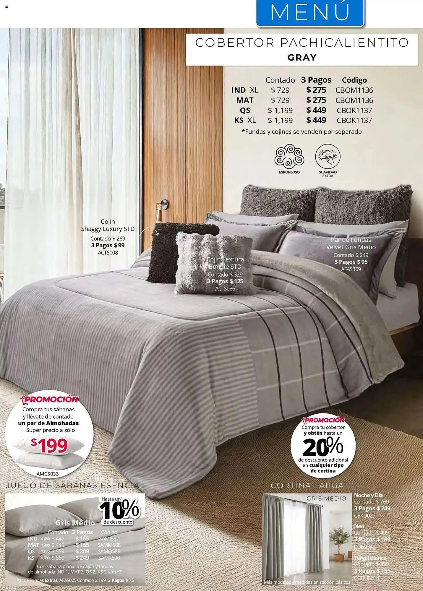 Catálogo de Catálogo Colchas Concord 1 de mayo al 1 de agosto 2026 - Pagina 309