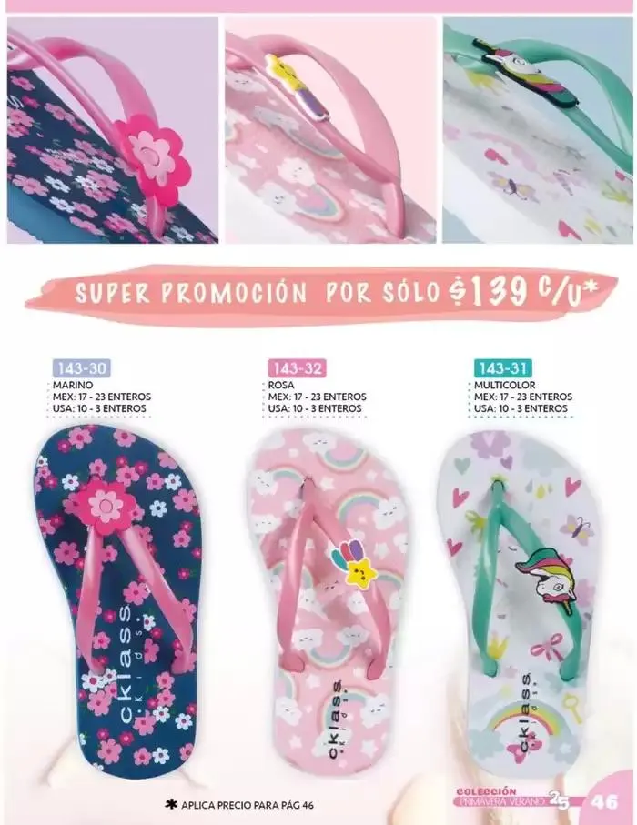 Catálogo de Catálogo Cklass Kids Niñas Primavera Verano 2025 México 8 de enero al 30 de junio 2025 - Pagina 43