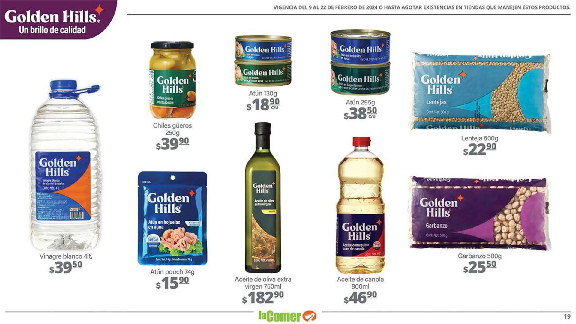 Catálogo de Catálogo La Comer 9 de febrero al 22 de febrero 2024 - Pagina 19