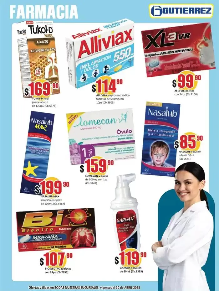 Catálogo de Ofertas principales y descuentos 4 de abril al 10 de abril 2025 - Pagina 9