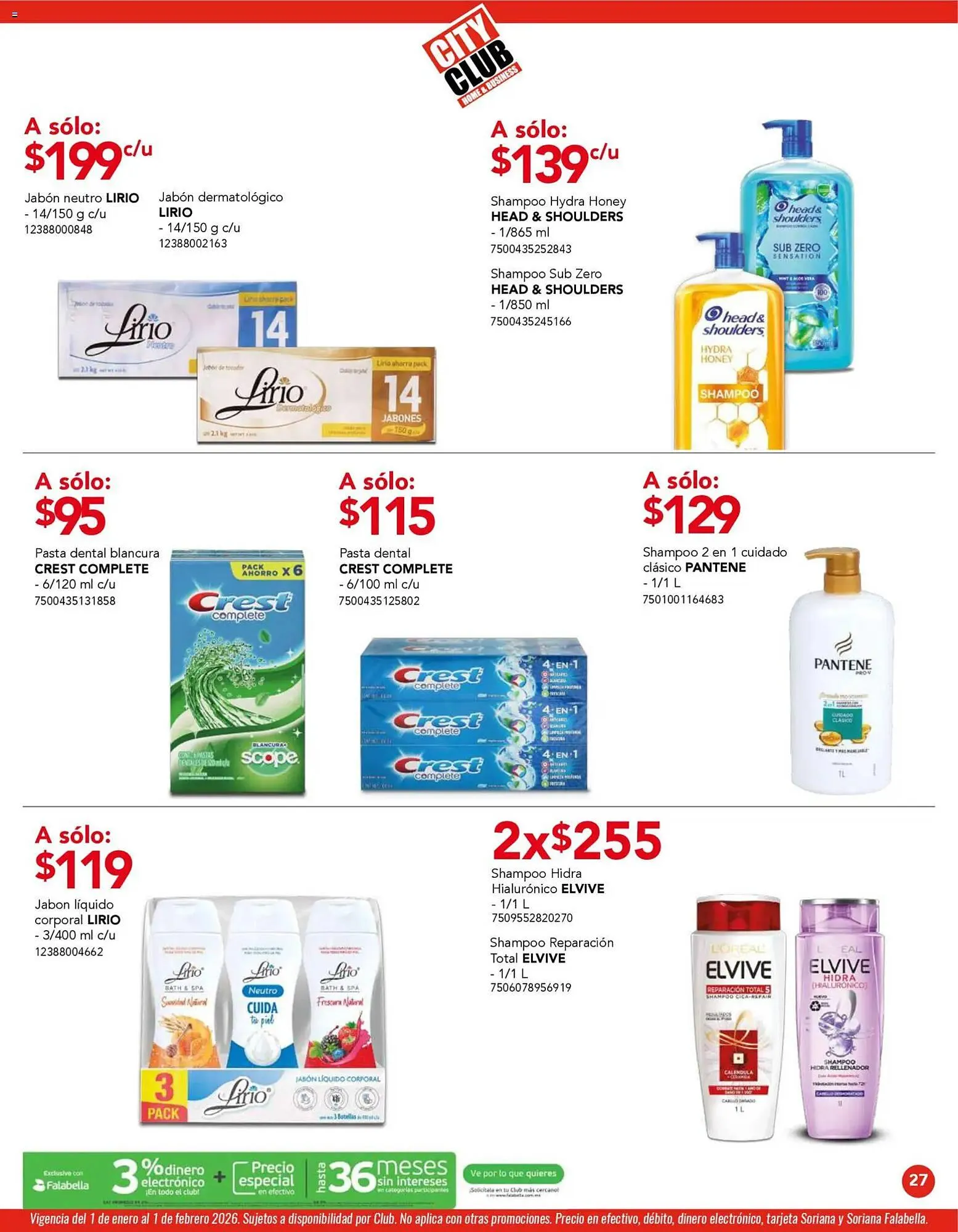 Catálogo de Catálogo City Club 1 de enero al 1 de febrero 2026 - Pagina 27
