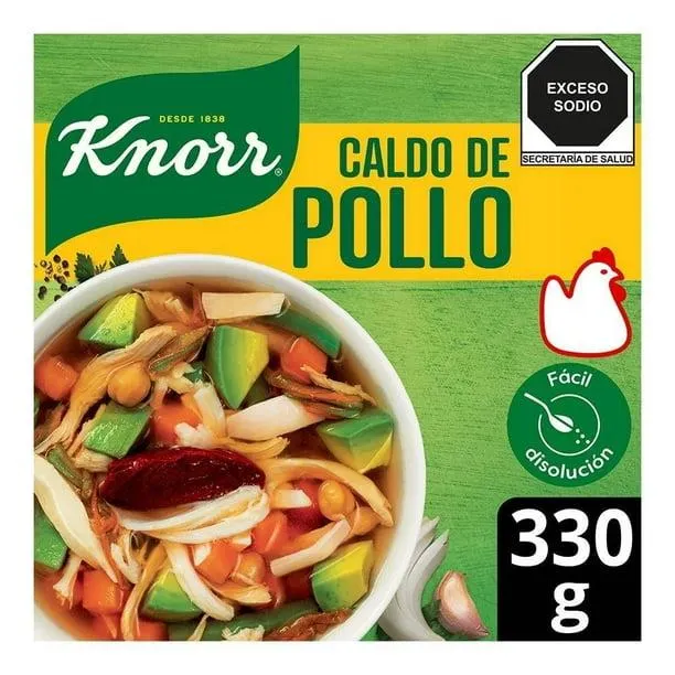 Caldo de Pollo Knorr en polvo 330 g