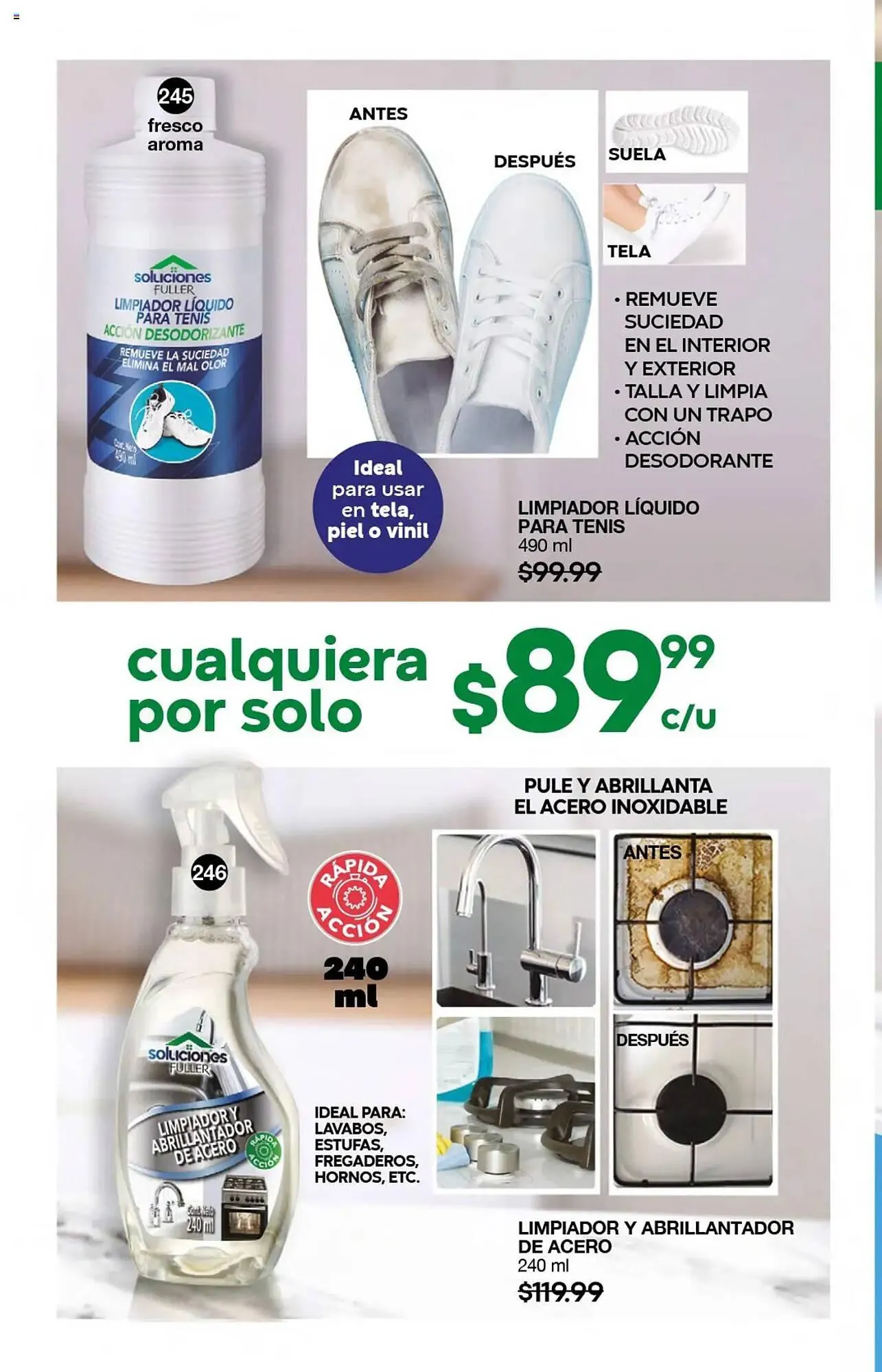 Catálogo de Catálogo Fuller 30 de abril al 20 de mayo 2025 - Pagina 122