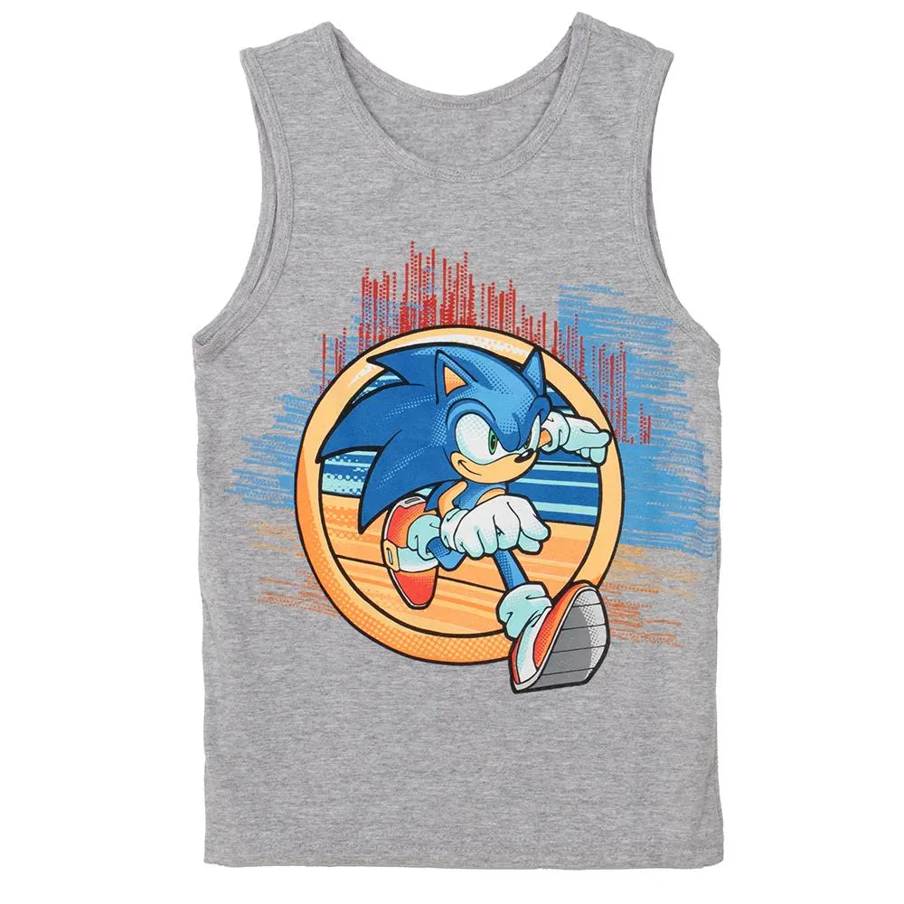 Camiseta Sonic Niño Estampado Frontal