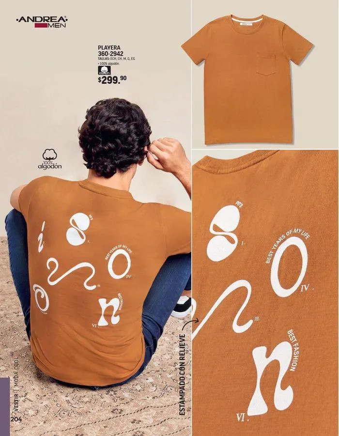 Catálogo de ANDREA - VESTIR CABALLERO 26 de agosto al 25 de enero 2025 - Pagina 95