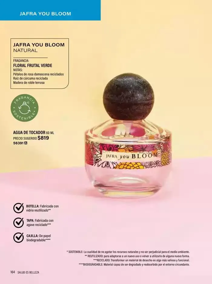 Catálogo de Ofertas Jafra 2 de mayo al 31 de mayo 2025 - Pagina 164