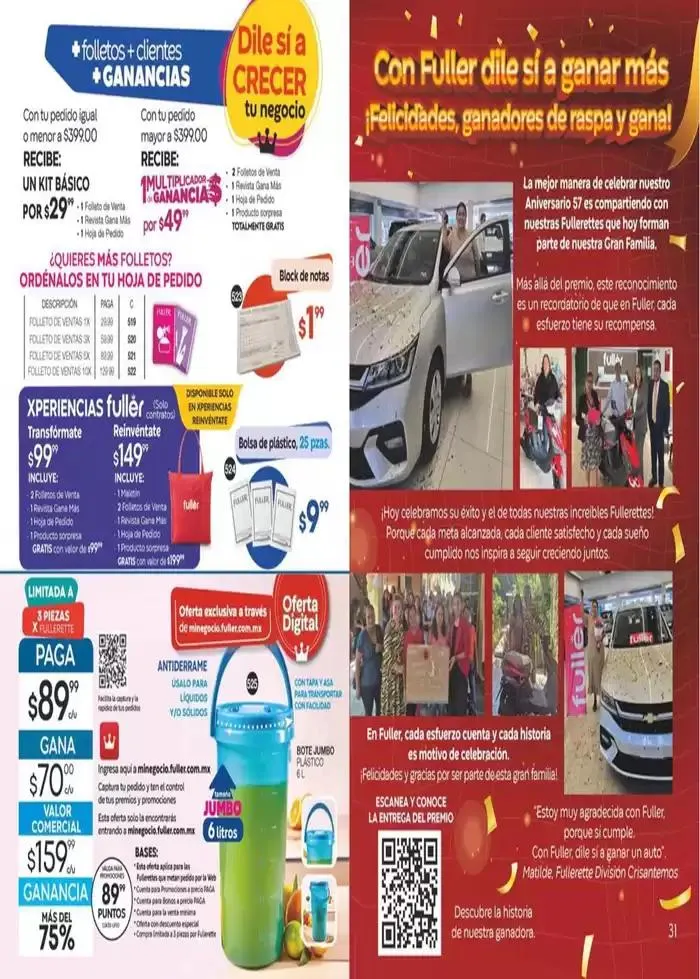 Catálogo de Fuller Revista Gana Más C26 3 de abril al 22 de abril 2025 - Pagina 16