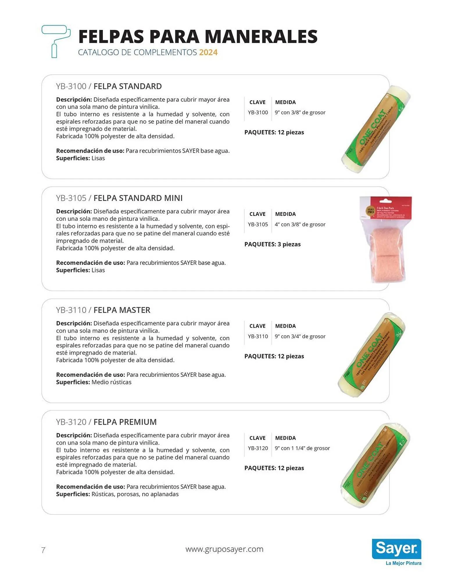 Catálogo de Catálogo Sayer 3 de enero al 31 de diciembre 2024 - Pagina 7
