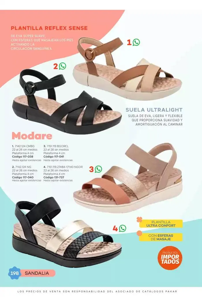 Catálogo de Pakar Sandalia 31 de enero al 31 de mayo 2025 - Pagina 198