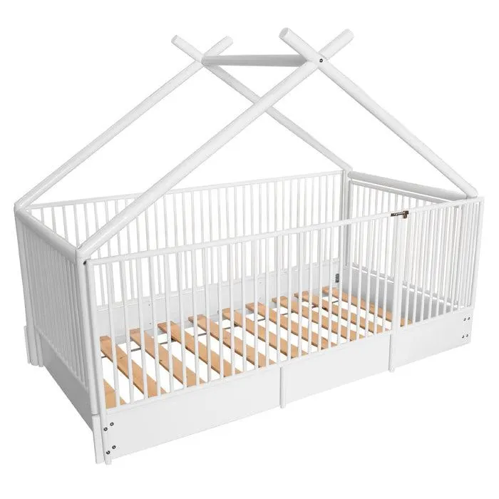 Cama Cuna Chalet Cercada