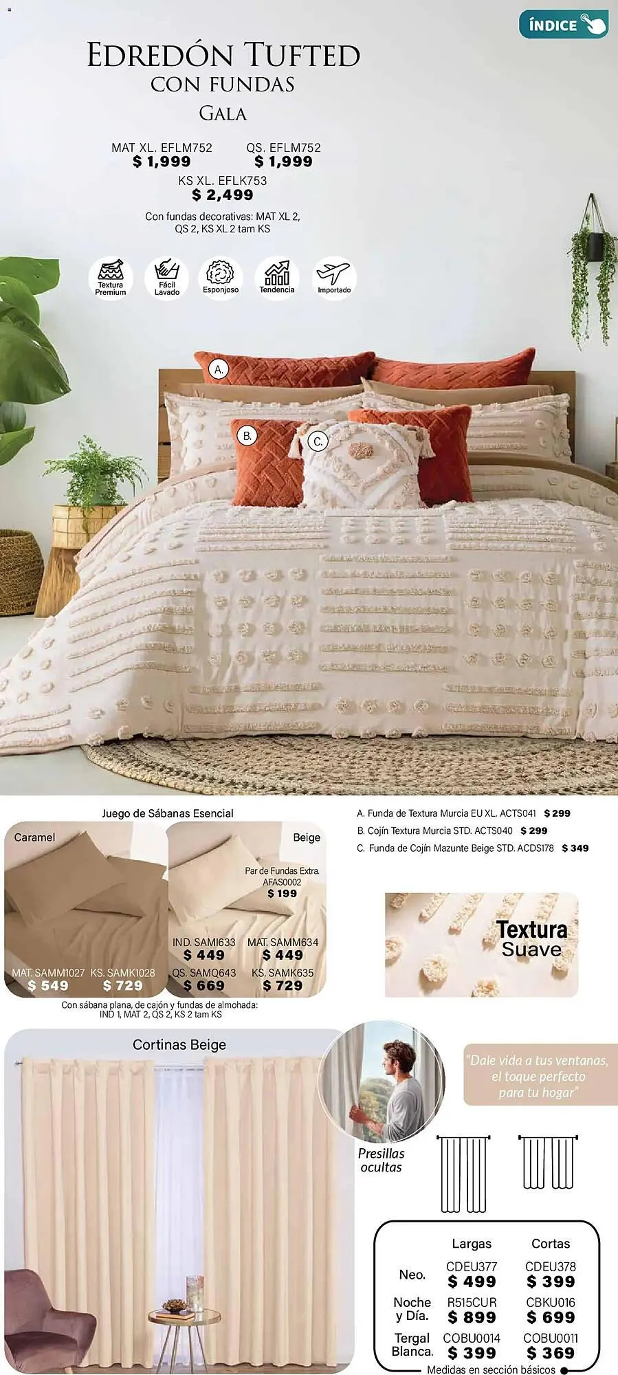 Catálogo de Catálogo Colchas Concord 1 de noviembre al 1 de febrero 2026 - Pagina 140